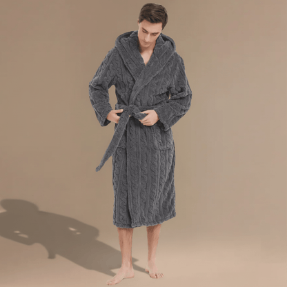 Peignoir Flanelle Homme – Confort Luxueux & Style Incomparable