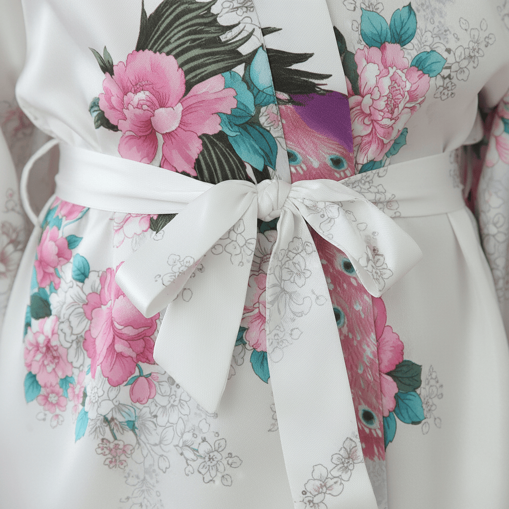 Peignoir Fleur Enfant : Élégance Douce et Confort Irrésistible