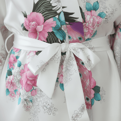 Peignoir Fleur Enfant : Élégance Douce et Confort Irrésistible