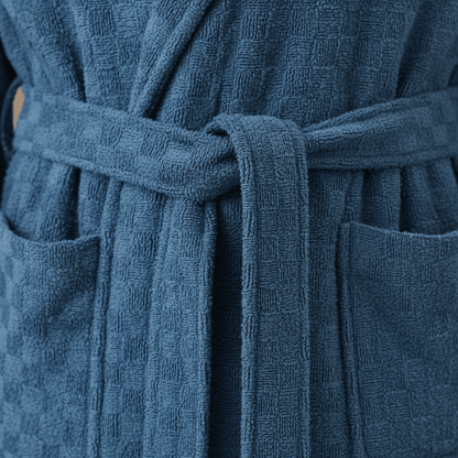Peignoir Homme Coton Éponge – Confort Ultime et Style Élégant