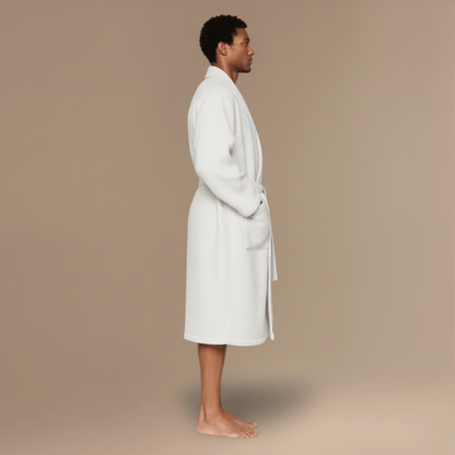 Peignoir Homme Nid d'Abeille – Confort Luxe et Élégance Inégalée