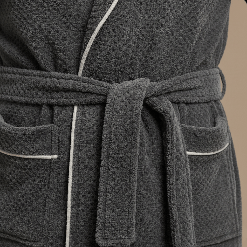 Peignoir Homme Polaire Luxe – Chaleur moelleuse & style