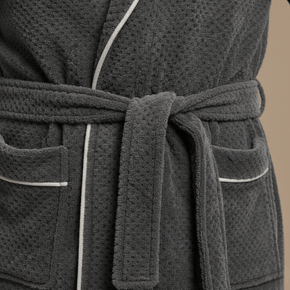 Peignoir Homme Polaire Luxe – Chaleur moelleuse & style