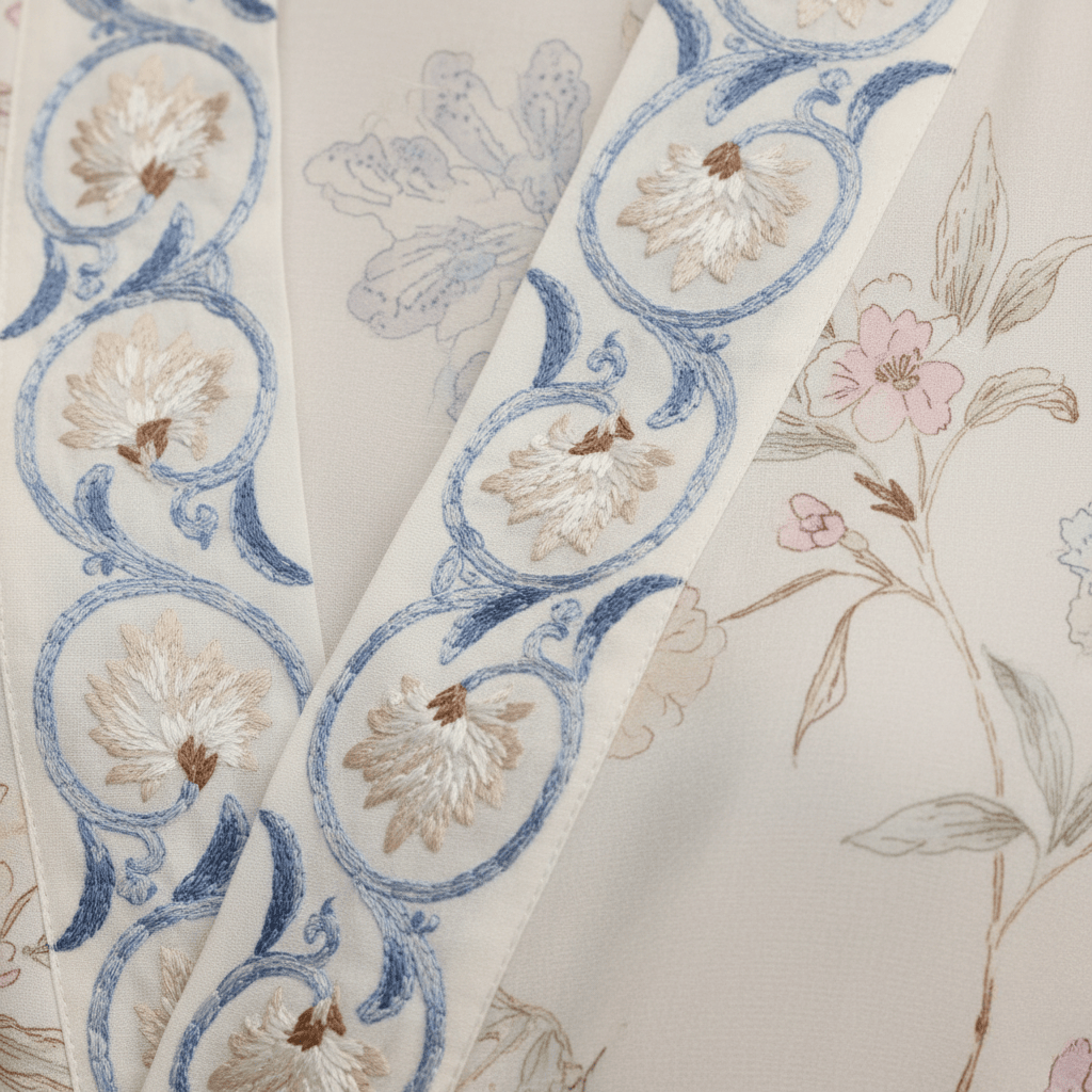 Peignoir Kimono Femme Fleuri – Confort absolu et élégance révélée