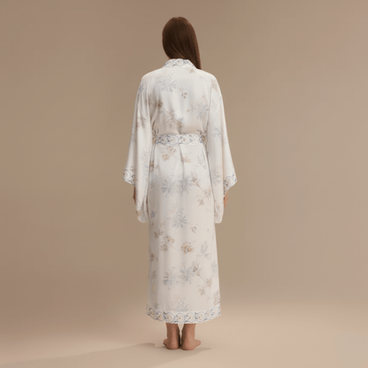 Peignoir Kimono Femme Fleuri – Confort absolu et élégance révélée