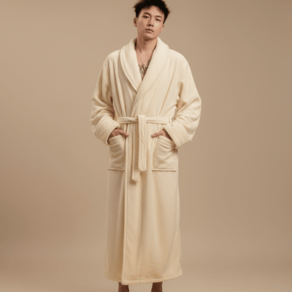 Peignoir Long Homme – Élégance & Confort pour un Style Inoubliable