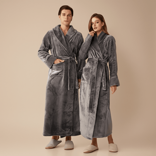 Peignoir Mixte : Confort Absolu et Style Unique à Découvrir