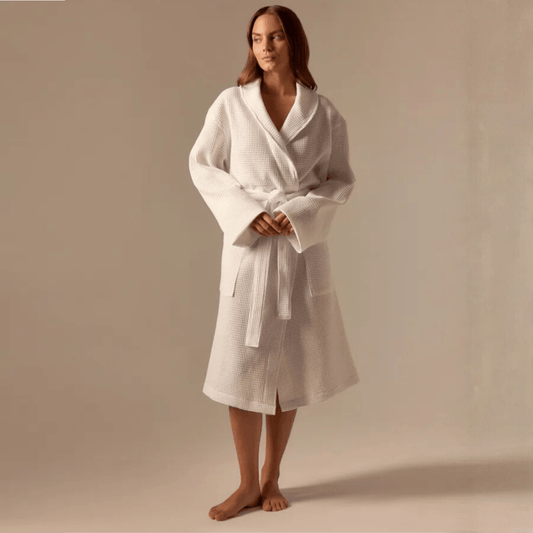 Peignoir Nid d'Abeille Femme – Élégance et Confort Exceptionnels