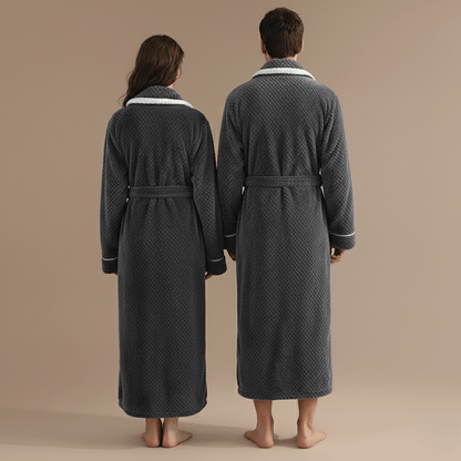 Peignoir Polaire Couple – Douceur chaleureuse à partager