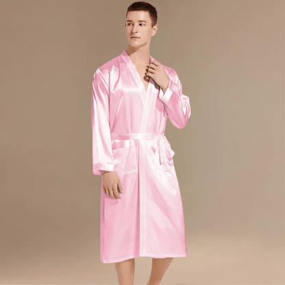 Peignoir Satin Homme – Élégance et Confort Inégalés à Découvrir