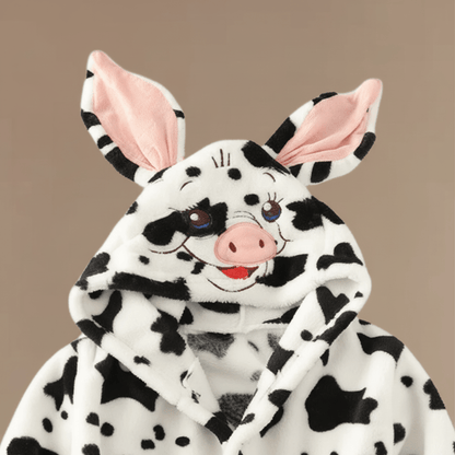 Peignoir Vache – Sublimez Votre Élégance avec Raffinement